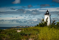Black Rock Harbor Light  on a Summer Day in Connecticut